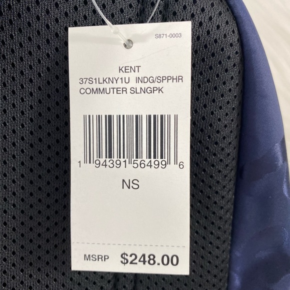 Michael Kors Kent Nylon Commuter Sling Backpack Slingpack - Picture 9 of 13